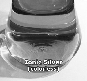 Ionic silver